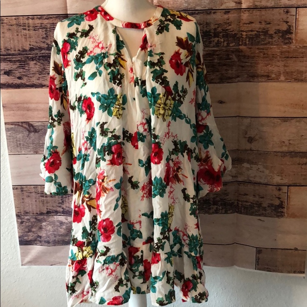 Flattered in Florals Dress